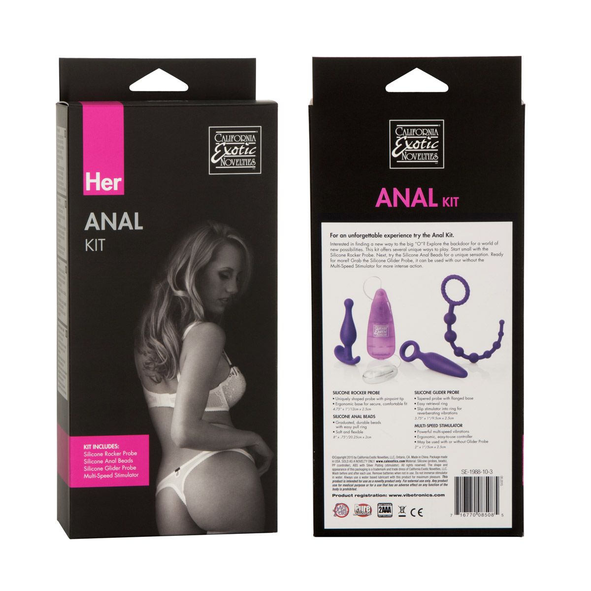 Женский набор для анальной стимуляции Her Anal Kit